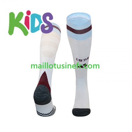 Aston Villa Extérieur Chaussettes 2024-25 - Enfant